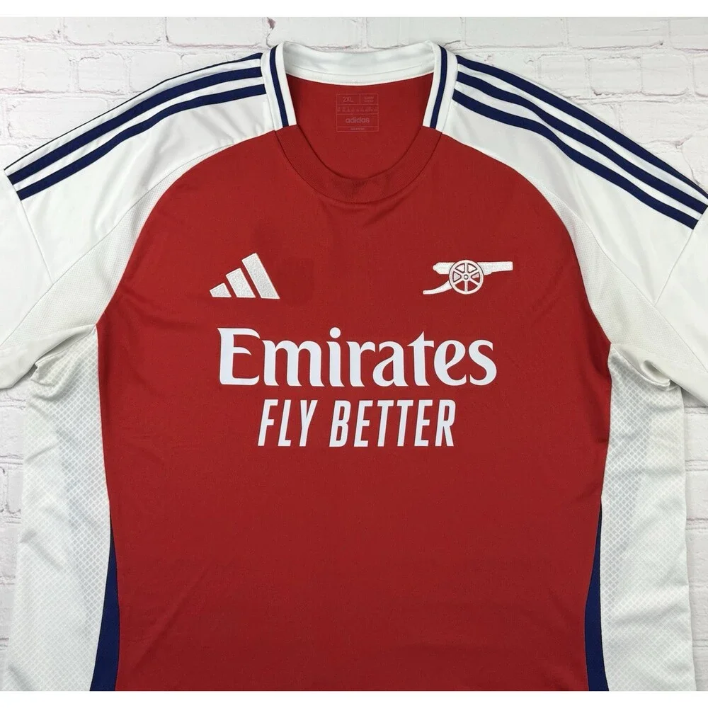 Arsenal 2024/2025 Adidas Home football shirt Soccer Jersey size XXL